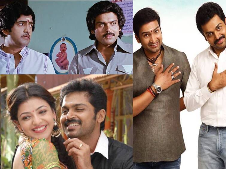 karthi  Kajal Aggarwal santhanam starrer All in All Azhaguraja completed 10 Years 10 Years of All in All Azhaguraja: ’உண்மையிலேயே சிறந்த காமெடி படம்’ .. ஆனாலும் தோல்வி.. ‘ஆல் இன் ஆல் அழகுராஜா’ ரிலீசான நாள் இன்று..!