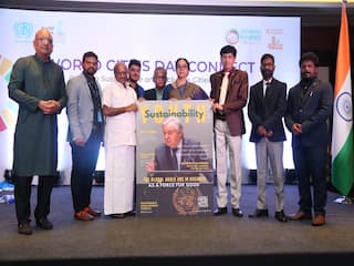 பிரமாண்டமாக நடந்த ’World Cities Day Connect 2023' நிகழ்ச்சி.. சென்னை மாநகராட்சி ஆணையர் உட்பட பங்கேற்ற அதிகாரிகள்..