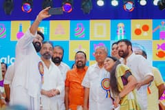 Kamal Haasan, Mammootty And Mohanlal Come Together For An Event - See Pics