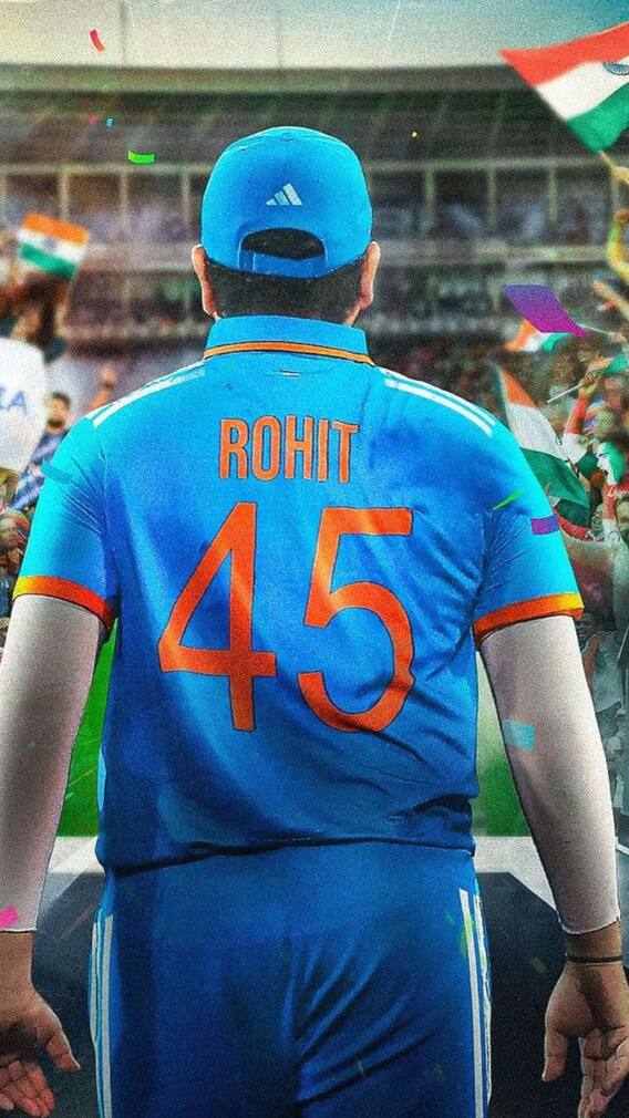 जर्सी नंबर 45 अन् रोहित शर्माचं कनेक्शन काय?