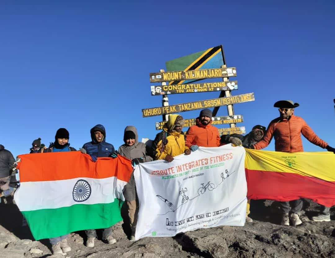 Bengaluru Techie Becomes First Indian To Scale Europe's Tallest Mountain From Northern Flank