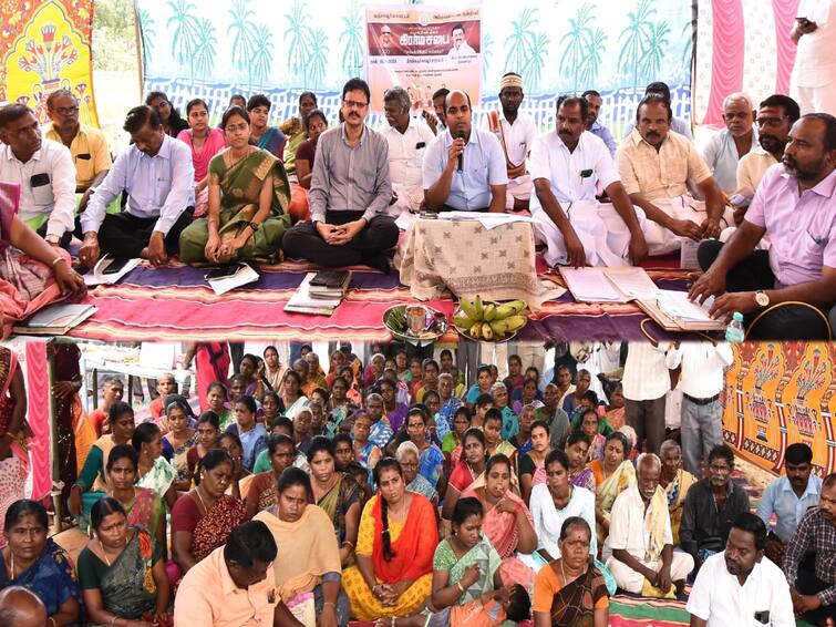 Thanjavur District Local Bodies Day Special Gram Sabha Meeting TNN ‘தங்கள் குழந்தைகளுக்கு கல்வி மிக முக்கியம்’ - கிராம சபை கூட்டத்தில் தஞ்சை கலெக்டர் பேச்சு