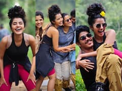 Anupama Parameswaran Photos : நண்பர்களுடன் ஜாலி ட்ரிப் சென்ற சுருட்டை முடி அழகி அனுபமா பரமேஸ்வரன்!