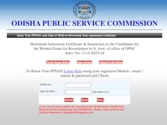 OPSC Junior Assistant Recruitment 2023: Admit Card Released, Exam From November 4