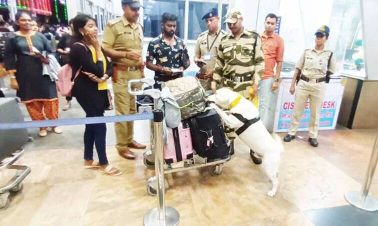 Kerala bomb blast issue Security increased at Trichy airport TNN கேரள குண்டு வெடிப்பு எதிரொலி; திருச்சி விமான நிலையத்தில் பாதுகாப்பு அதிகரிப்பு