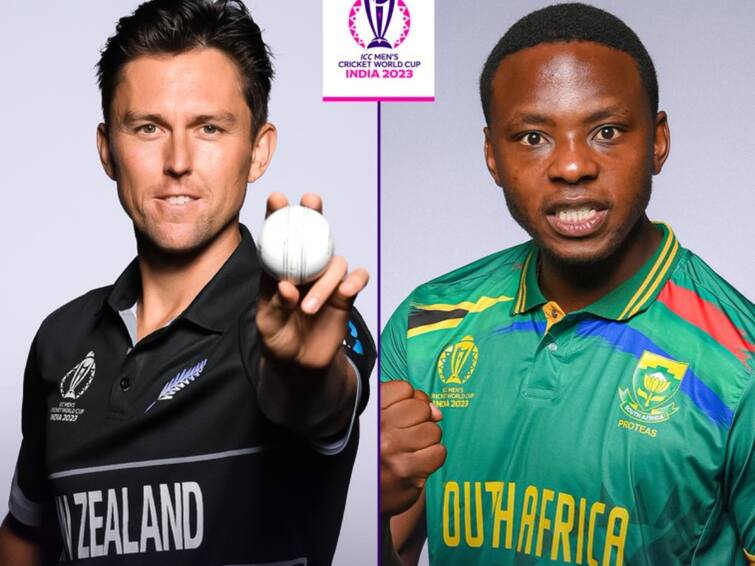 New Zealand vs South Africa live score World Cup 2023 NZ opts to bowl NZ vs SA :తొలుత దక్షిణాఫ్రికా బ్యాటింగ్‌ , కివీస్‌పై భారీ స్కోరు ఖాయమేనా..?