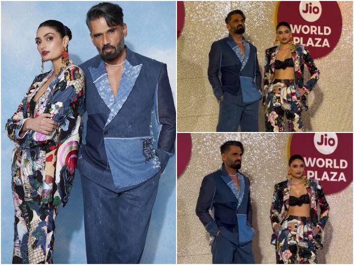 Athiya Shetty got trolled for wearing such an outfit with Sunil Shetty, people said – Dressed like this in front of father…