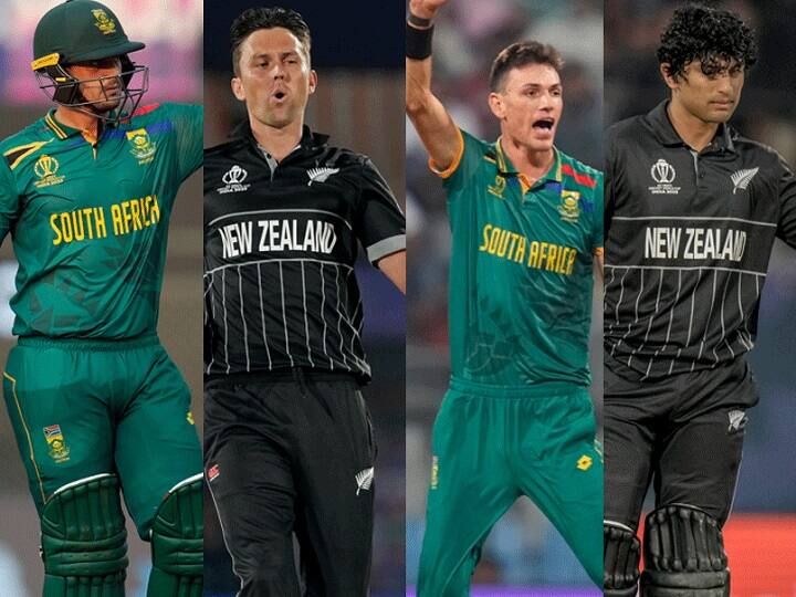 NZ vs SA Interesting Facts Stats Records ahead of World Cup 2023 Clash NZ vs SA: वर्ल्ड कप में प्रोटियाज फास्टर्स सबसे बेस्ट, न्यूजीलैंड के रचिन रविंद्र के सामने स्पिनर्स फेल; मैच से पहले जानें 5 दिलचस्प फैक्ट