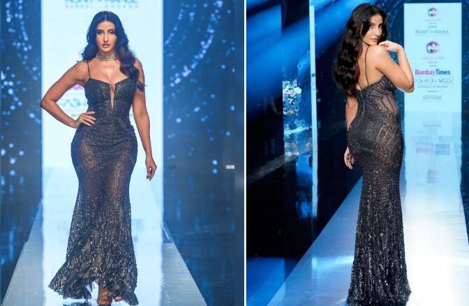 નોરા ફતેહી બી-ટાઉનની સૌથી ગ્લેમરસ એક્ટ્રેસમા એક છે અને તેનો પુરાવો તેની તસવીરોમાં સ્પષ્ટ દેખાય છે. આ ઇમેજને કારણે, તે ફેશન ડિઝાઇનર્સની ટોચની પસંદગીઓમાંની એક છે.