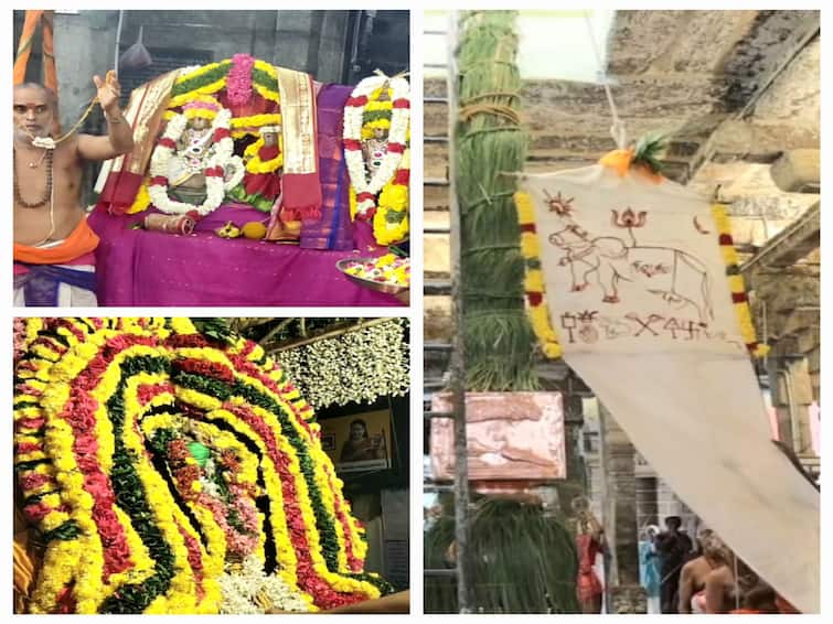 Mayiladuthurai Spiritual events held at various temples TNN மயிலாடுதுறையில் பல்வேறு கோயில்களில் நடைபெற்ற ஆன்மீக நிகழ்வுகள்