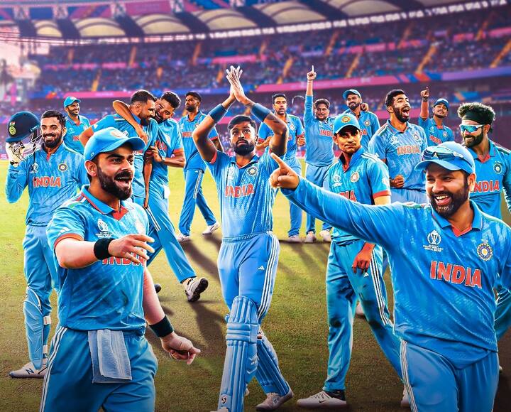 ஒருநாள் உலகக்கோப்பை வரலாற்றிலே அதிக ரன்கள் வித்தியாசத்தில் வெற்றி பெற்ற 2வது அணி என்ற சாதனை படைத்துள்ளது.