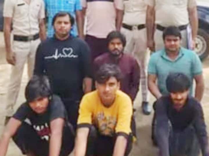 Nuh Sextortion Scam Case Exposed Haryana Police arrested Six Members of Sextortion Gang ANN Haryana Sextortion Case: नूंह के खेतों से चलता था सेक्सटॉर्शन का खेल, CIA टीम ने किया भंडाफोड़, 6 गिरफ्तार