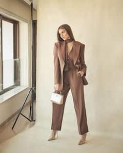 Tara Sutaria Gives Boss Lady Vibes In Pant Suit; See Pics