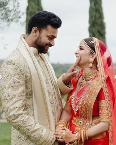 Varun Tej - Lavanya Tripathi Wedding : दाक्षिणात्य सुपरस्टार वरुण तेज-लावण्या त्रिपाठी अडकले लग्नबंधनात; पाहा फोटो