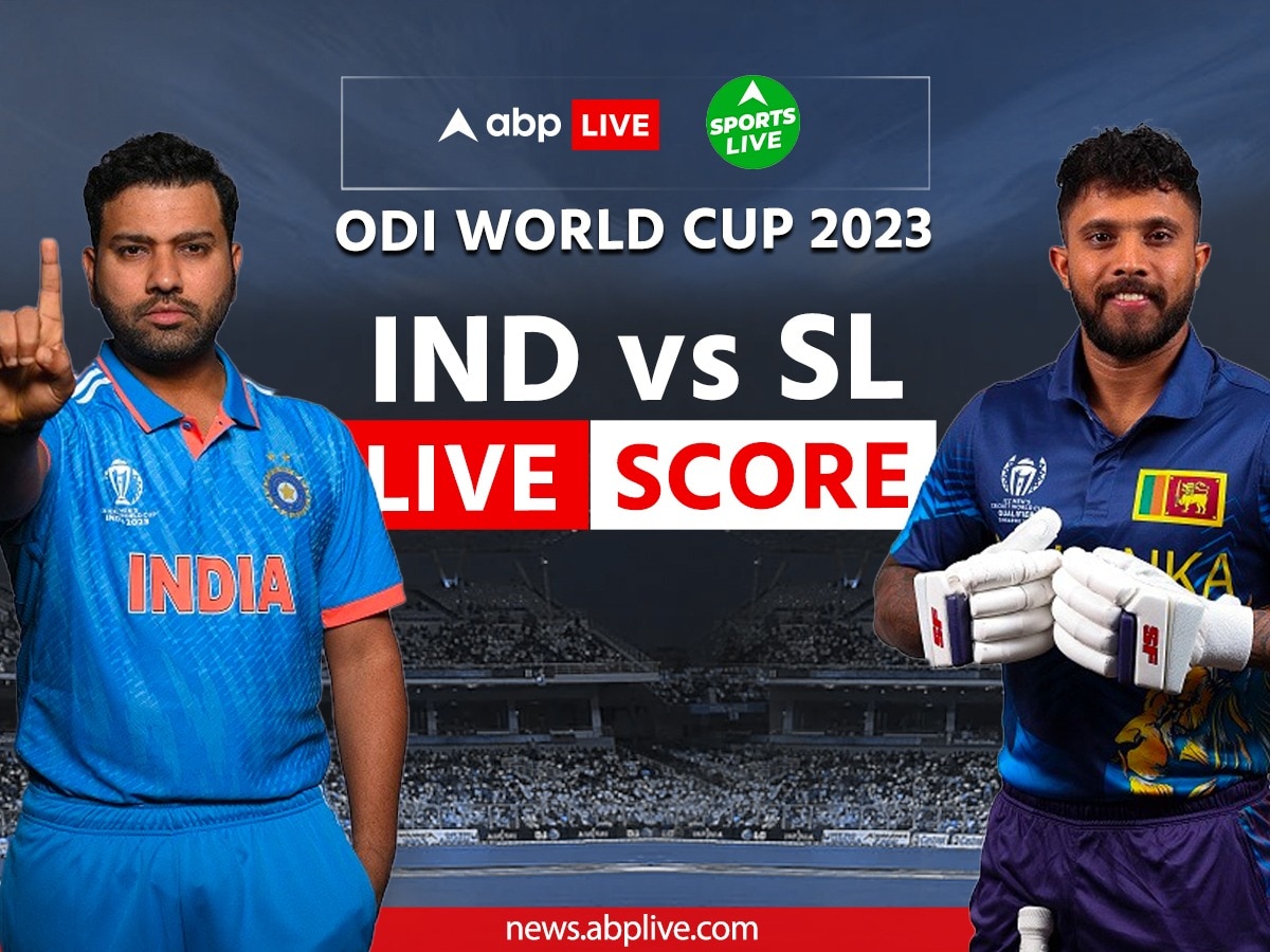 India vs Sri Lanka Live ICC World Cup IND vs SL Scorecard Live