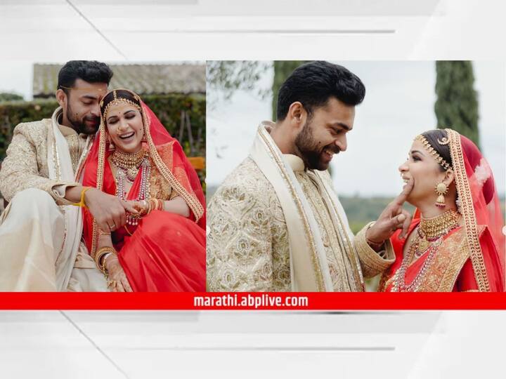 Varun Tej-Lavanya Tripathi First Wedding Photos : दाक्षिणात्य सुपरस्टार वरुण तेज आणि लावण्या त्रिपाठी लग्नबंधनात अडकले आहेत.