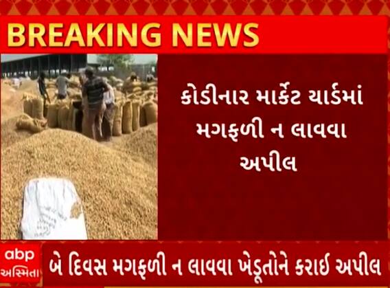 Gir Somnath | કોડીનાર માર્કેટિંગ યાર્ડમાં ખેડૂતોને આટલા દિવસ મગફળી ન લાવવાની કરાઈ અપીલ, જુઓ વીડિયો