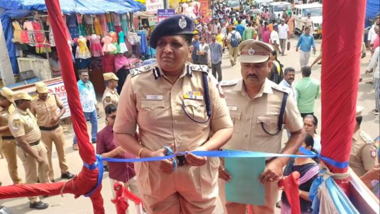 Police watchtowers set up at 7 places in Trichy ahead of Diwali festival 186 சிசிடிவி கேமராக்கள்; 7 இடங்களில் காவல் கண்காணிப்பு கோபுரங்கள்: போலீஸ் கட்டுப்பாட்டில் திருச்சி!