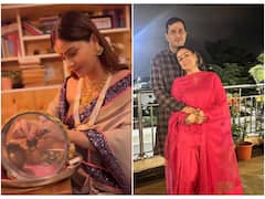 Rubina Dilaik To Shraddha Arya, How TV Actors Celebrated Karwa Chauth; PICS
