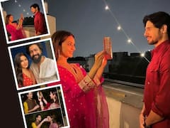 Karwa Chauth 2023: करवाचौथ पर पत्नियों को सजाधजा देख दिल हारे ये स्टार्स, किसी ने खुद लगाई मेहंदी तो किसी ने रखा व्रत...