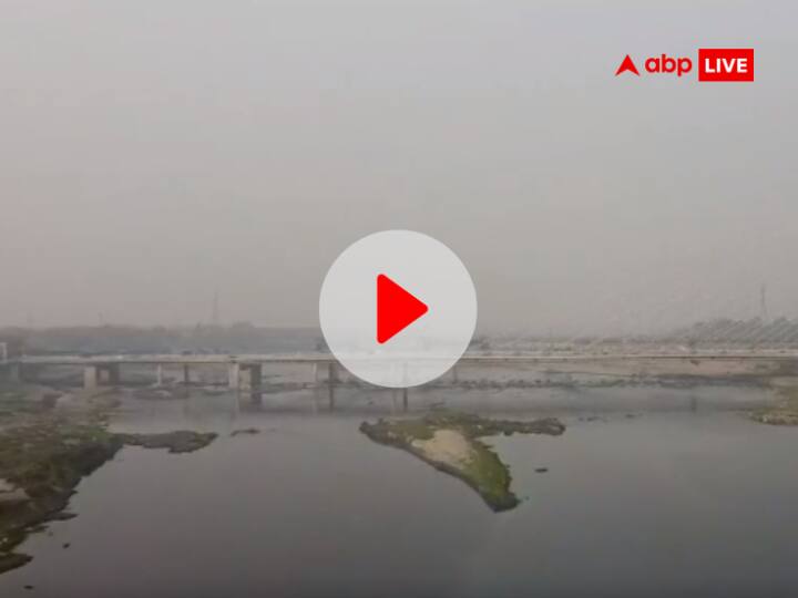 Delhi Air polution seen in drown camera from singnature bridge watch video Delhi Pollution Video: प्रदूषण से लिपटी दिल्ली, जहरीली हवा से आंखों में जलन की शिकायत, ड्रोन कैमरे से दिखा हाल