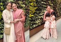 Esha Deol Birthday Pictures: ઇશા દેઓલે માતા હેમા માલિની સાથે સેલિબ્રેટ કર્યો પોતાનો જન્મદિવસ