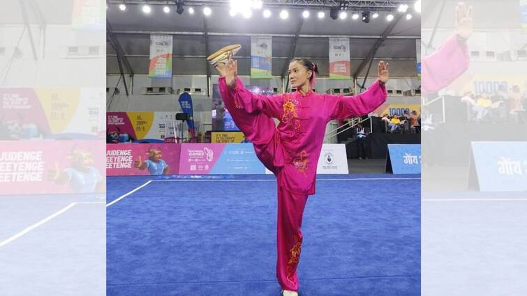 Leaving One And Half-Year-Old Daughter At Home Sanatombi Wins Another Wushu Gold get to know National Games: বাড়িতে দেড় বছরের মেয়ে, উশুতে ন্যাশনাল গেমসে ফের সোনা সানাতম্বীর