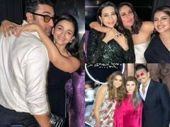 Shah Rukh Khan की बर्थडे पार्टी में सितारों ने यूं मचाया धमाल, पति रणबीर की बाहों में पोज देती दिखीं आलिया, देखिए Inside तस्वीरें