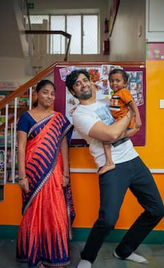 Adivi Sesh Spreads Love And Joy At St Jude India Childcare Centre