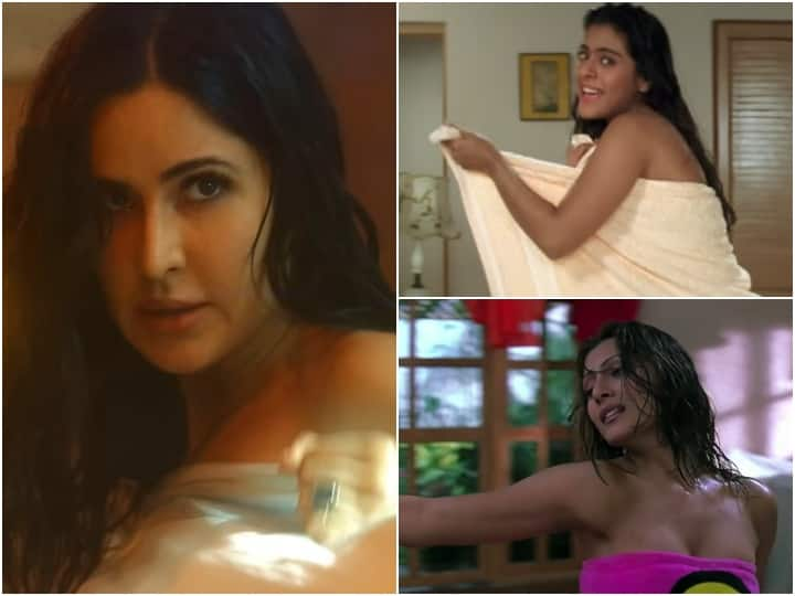 Bollywood Actresses Towel Scenes: इन दिनों टाइगर 3 से कैटरीना कैफ का टॉवल में एक सीन काफी वायरल हो रहा है. लेकिन इससे पहले भी कई फिल्मों में बॉलीवुड एक्ट्रेसेस टॉवल में अपना हॉट अवतार दिखा चुकी हैं.