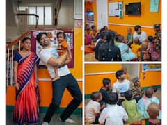 Adivi Sesh Spreads Love And Joy At St Jude India Childcare Centre