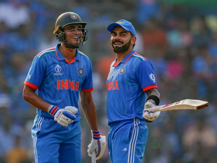 Rohit Sharma-led India became the first team to qualify for ICC Men’s ODI World Cup 2023 semifinals after their record-shattering 302-run win over Sri Lanka.