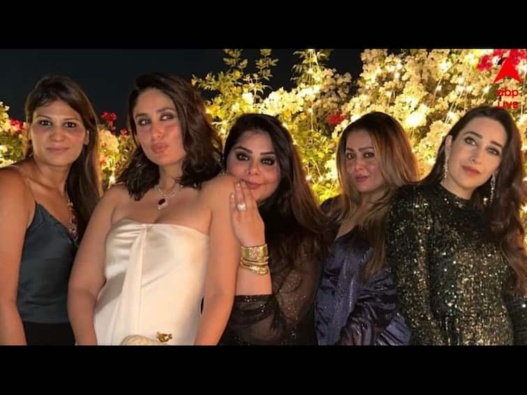 Kareena Kapoor And Karisma Kapoor Get Ready For 'Badshah' Shah Rukh Khan Birthday Party In Stylish Outfits Kareena And Karisma Kapoor Get Ready For 'Badshah' Shah Rukh Khan's Birthday Party In Stylish Outfits, Pics Inside