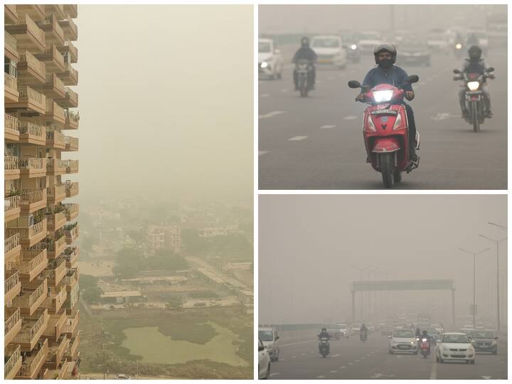 A pungent haze blanketed the skyline of Delhi-NCR on Friday after the air quality index (AQI) stood at 492 at 12 pm.
