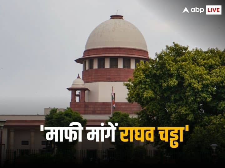 AAP MP Raghav Chadha Suspension Forged Signature Case Supreme Court Ask Him To Apologies Unconditionally