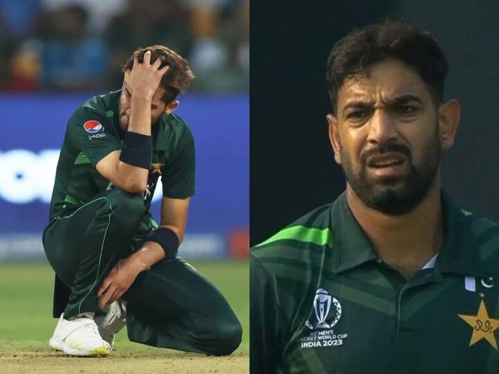 Netizens roast Shaheen Afridi & Haris Rauf PAK vs NZ World Cup 2023 Latest Sports News PAK vs NZ: 'लंबर-1 बॉलिंग अटैक; शाहीन अफरीदी और हारिस रऊफ का खूब बना मजाक, देखें मजेदार मीम्स