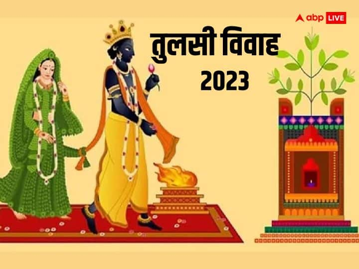 Tulsi Vivah 2023 Date Time Katha Tulsi lord vishnu marriage story in hindi Tulsi Vivah 2023: क्यों हुआ तुलसी और विष्णु जी का विवाह ? इसके पीछे की रोचक कहानी, जानें