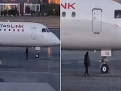 Woman Misses Her Flight, Runs Onto Tarmac To Stop The Plane