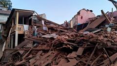 Nepal Earthquake Death Toll Latest Update: বিরাট বড় ধাক্কা, ধ্বংসস্তূপ একাধিক এলাকা, গা শিউরে ওঠে ওঠা ছবি নেপালে