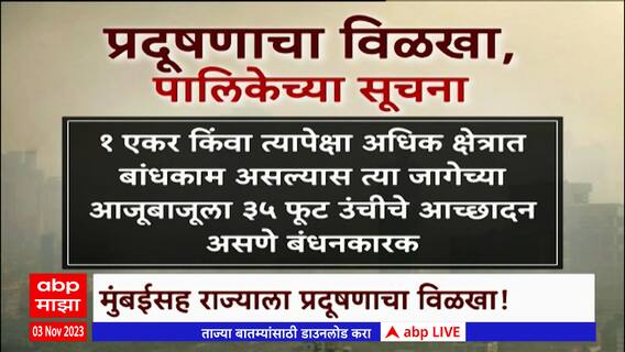 Mumbai Pollution Special Report : मुंबईचा जीव का घुसमटतोय? थंडीत शेकोटीही पेटवता येणार नाही?