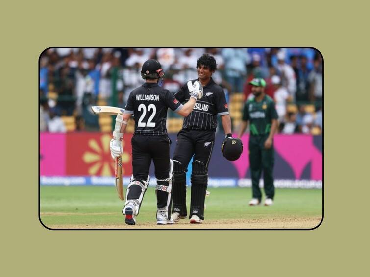 New Zealand 401 their highest ever World Cup total in history against Pakistan Rachin Williamson Phillips New Zealand vs Pakistan : न्यूझीलंडचा पाकिस्तानला चारशेचा तडाखा; चेस करणार की थेट घर गाठणार?