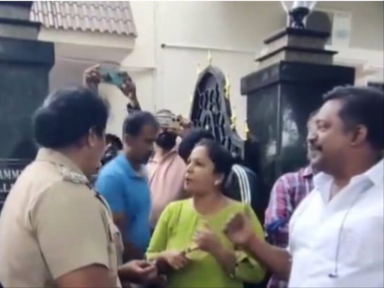 Tamil Nadu: BJP's Ranjana Nachiyar Arrested For Assaulting Chennai School Students Tamil Nadu: BJP's Ranjana Nachiyar Arrested For Assaulting Chennai School Students