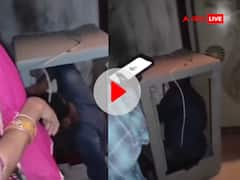 VIDEO: गर्लफ्रेंड के मां-बाप से बचने के लिए शख्स ने निकाला देसी जुगाड़, कूलर में जा छिपा, लेकिन फिर जो हुआ...