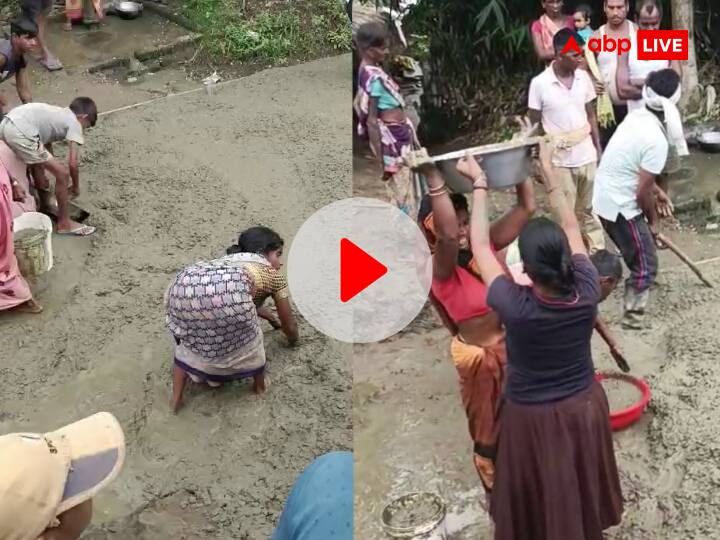 Bihar Jehanabad Villagers Looted Road Materials Concrete Video Viral on Social Media ANN VIDEO: आइए ना हमरा बिहार में...! मछली, शराब और प्याज के बाद अब 'सड़क' लूट, जहानाबाद में गजब हो गया