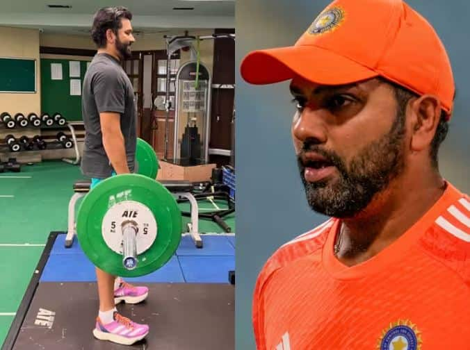 Rohit Sharma's Diet And Gym Plan: ਭਾਰਤੀ ਕਪਤਾਨ ਰੋਹਿਤ ਸ਼ਰਮਾ ਲੰਬੇ ਛੱਕੇ ਮਾਰਨ ਲਈ ਜਾਣੇ ਜਾਂਦੇ ਹਨ। ਤਾਂ ਆਓ ਜਾਣਦੇ ਹਾਂ ਮੋਨਸਟਰ ਹਿੱਟ ਹਾਸਲ ਕਰਨ ਲਈ ਹਿਟਮੈਨ ਦਾ ਜਿਮ ਅਤੇ ਡਾਈਟ ਪਲਾਨ ਕੀ ਹੈ।