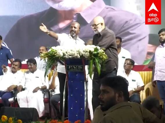 DMK Meeting : ”அங்க என்ன ஆச்சு பாருங்க”களத்தில் இறங்கிய மா.சுதிமுக மேடையில் பரபரப்பு