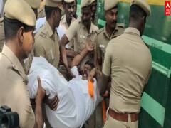 பிரதமரை ஒருமையில் விமர்சித்த எம்எல்ஏ..வீட்டை முற்றுகையிட முயன்ற பாஜகவினர் - குண்டு கட்டாக தூக்கி சென்ற போலீஸ்