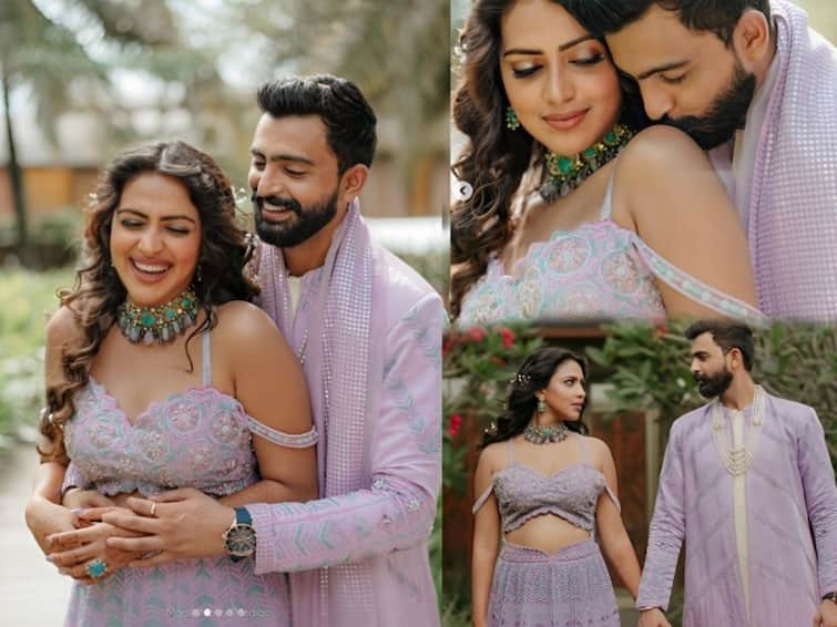 Amala Paul married boyfriend Jagat Desai in Kochi details Amala Paul Weds Jagat Desai: காதலர் ஜகத் தேசாயை மணந்த அமலா பால்.. குவியும் வாழ்த்துகள்..