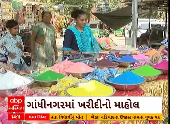 Diwali 2023 | દિવાળીને લઈ ગાંધીનગરમાં ખરીદીનો માહોલ, લોકો દીવડા-કલરની કરી રહ્યા છે ખરીદી