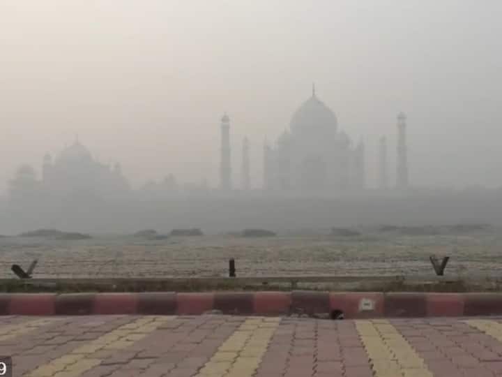 Taj Mahal 'Fades' As Thick Haze Engulfs Agra Amid Rising Pollution Taj Mahal 'Fades' As Thick Haze Engulfs Agra Amid Rising Pollution: Watch